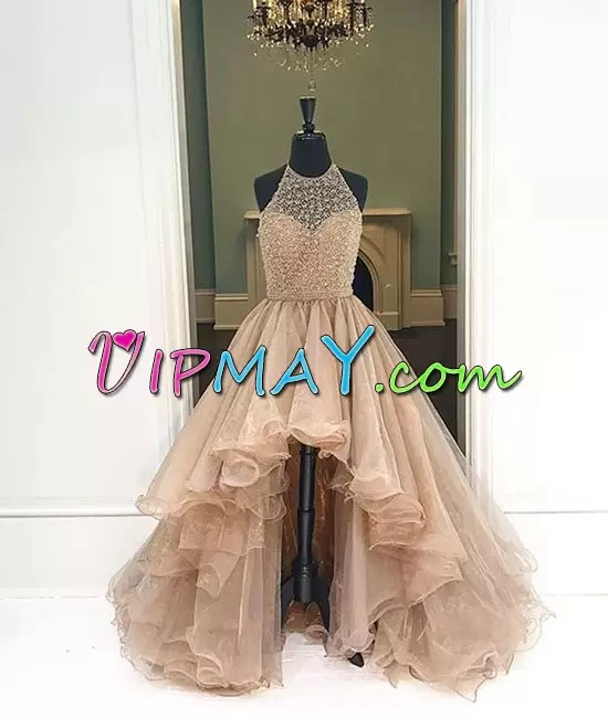 halter top homecoming dress