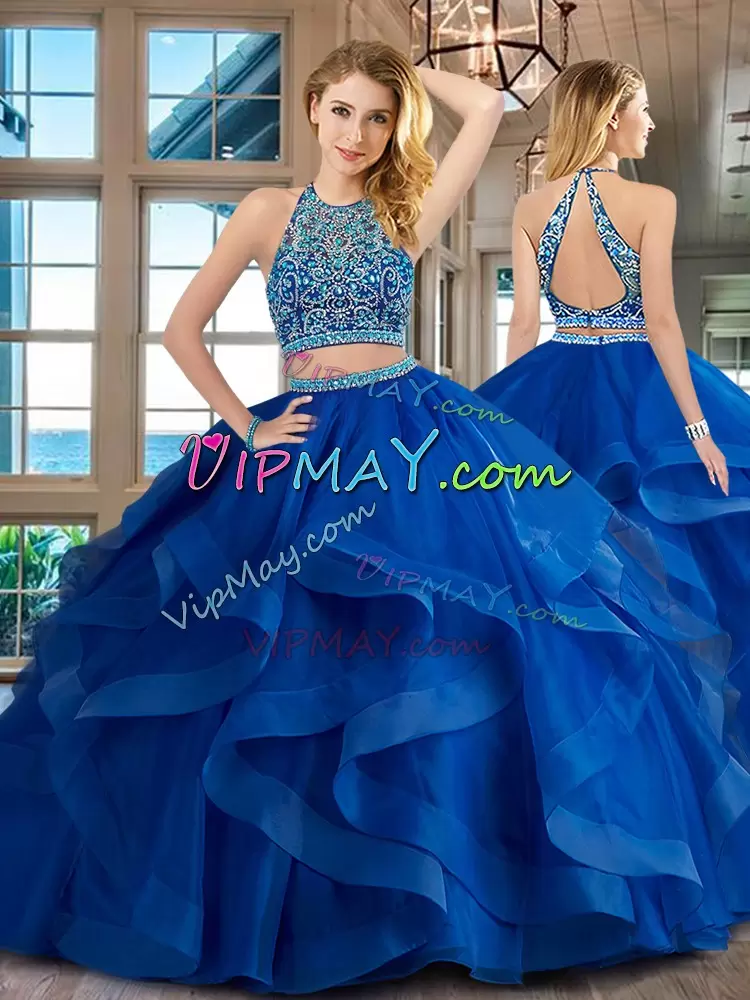 royal blue quinceanera dress,sweet 16 quinceanera dresses,two pieces quinceanera dresses