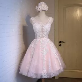 pale pink homecoming dress