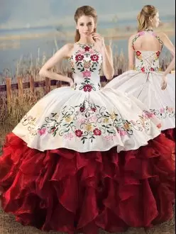 red mexican quinceanera dresses